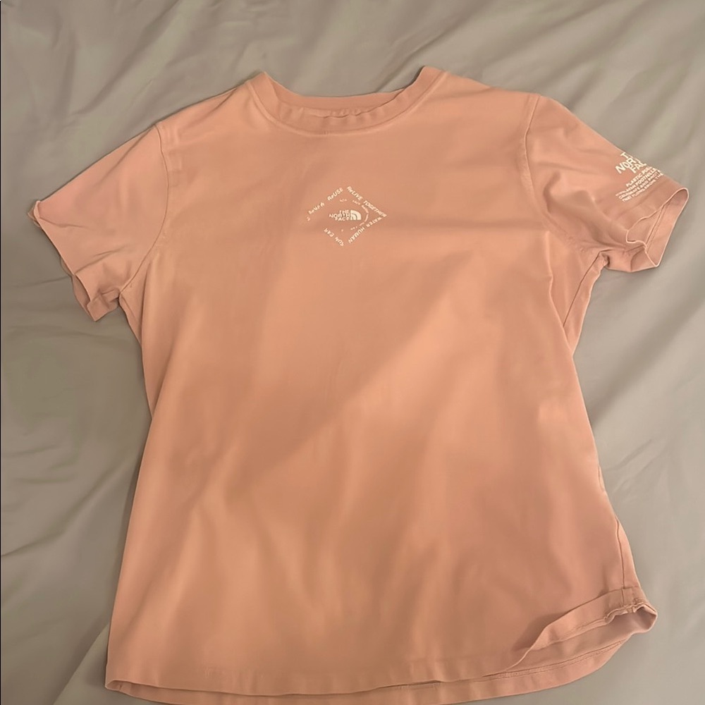 North Face Women's Pink Graphic Tee